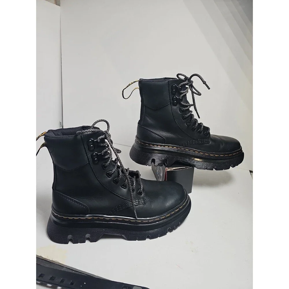 SEMI-NEW Dr. Martens Us Men 5/us Ladys Sz 6 Hiking Boots  BLACK